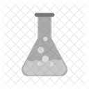 Chemikalie Kolben Forschung Symbol