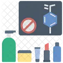 Chemikalien frei  Symbol