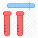 Chemikalienrohrchen Chemischer Test Probenrohrchen Symbol