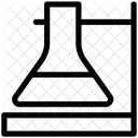 Chemikalie Test Rohr Symbol