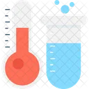 Chemikalie Test Rohr Symbol