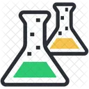 Chemikalie Kolben Chemie Symbol