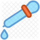 Chemikalie Tropfer Farbe Symbol