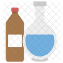 Chemikalien Alkohol Chemische Flasche Icon