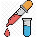 Chemische Pipette Pipette Labortests Symbol