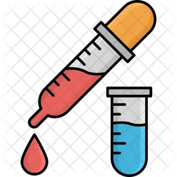 Chemische Pipette  Symbol