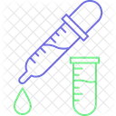 Chemische Pipette Pipette Labortests Symbol