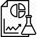 Chemiebericht Laborforschung Laborpraktikum Symbol