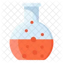 Chemie Kolben Erlenmeyerkolben Chemische Tests Symbol