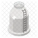 Chemikalientank Flussigkeitsbehalter Raffinerie Icon