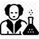 Chemiker Apotheker Drogist Pharmakologe Alchemist Experimentator Experiment Forscher Symbol