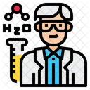 Ichemist Chemiker Beruf Icon