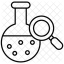 Chemische Analyse Laboranalyse Experiment Symbol