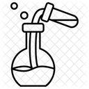 Chemische Analyse Laboranalyse Experiment Symbol