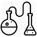 Chemische Flasche  Symbol