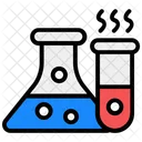 Chemische Tests Chemielabor Laborpraktikum Symbol