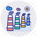 Chemische Verschmutzung  Symbol