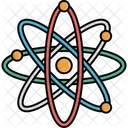 Chemisches Atom Atome Sechsecke Symbol