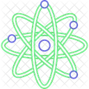 Chemisches Atom Atome Sechsecke Symbol