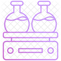 Chemisches Experiment  Symbol