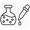 Chemische Analyse Laboranalyse Experiment Symbol