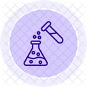 Chemisches Experiment  Symbol