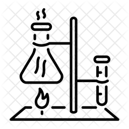 Chemisches Experiment  Symbol