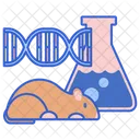 Experiment DNA Chemie Symbol