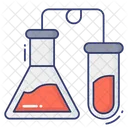 Chemisches Experiment  Symbol