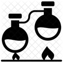 Chemisches Experiment  Symbol