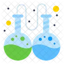 Chemisches Experiment  Symbol