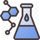 Chemisches Experiment  Symbol