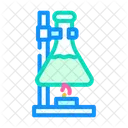 Chemisches Experiment  Symbol