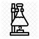 Chemisches Experiment  Symbol