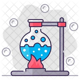 Chemisches Experiment  Symbol