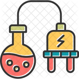 Chemisches Experiment  Symbol