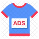 Annonce De T Shirt T Shirt Publicitaire Tissu Icon