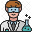 Chemist Lab Technician Icon