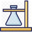 Chemistry Experiment Lab Flask Icon