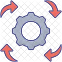 Chemistry Clockwise Reaction Lab Experiments Icon