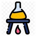 Chemistry Laboratory Glass Icon