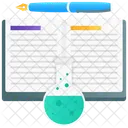Chemistry Book Chemical Study Science Education Icon