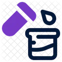Chemistry Class Experiment Lab Icon
