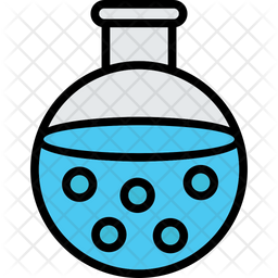 Chemistry Flask Icon Download In Colored Outline Style Chemistry Flask Icon Download In Colored Outline Style