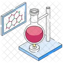 Chemistry Lab Experiment Icon