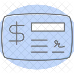 Cheque  Icon