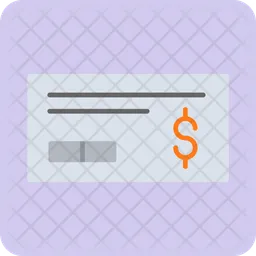 Cheque  Icon