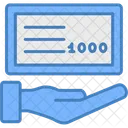 Cheque  Icon