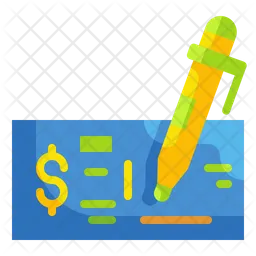 Cheque  Icon