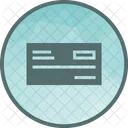 Cheque Payment Cash Icon